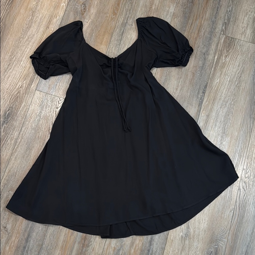 Elegant Black Mini Dress